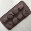 Kakformar-Silikonform Chokladform Påsk Kanin Ägg