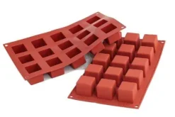 Silikomart Köksformar-Silikonform för enportionsform CUBI 35x35mm/H=35mm