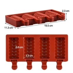 Isformar-Silikonglassform 4 GN glass
