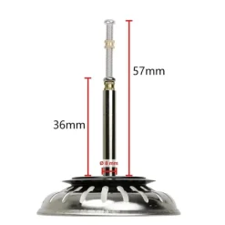 Diskhokorgar-Silkorg / Diskhopropp med justerbar skruv