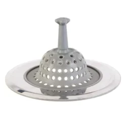 SINKSIL silikon/rostfritt stål grå 11x11 cm