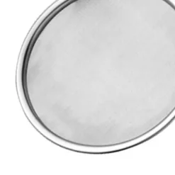 Skimmersked Fettsil Rostfritt stål Finmaskigt Långt handtag Hot Pot Skimmer för fettskum Kök M