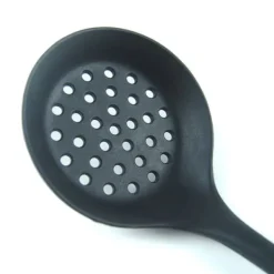 Hålslevar-Skimmerspatel med hål i silikon Lätt sked med öppningar Skimmer-skedsil med långt handtag