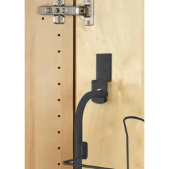 Kläd- & Garderobsförvaring-Sko- och entrémöbler - Wenko - Skoställ för dörr - 18 par - Svart - L 59 x H 151 x D 14 cm