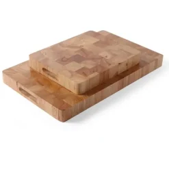 Skärbräda av limmat trä GN 1/1 - Hendi 506905