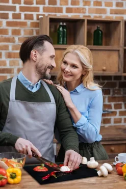 Grytlappar & Grillvantar-SKÄRBRÄDA I GLAS 52x40 CHILI PEPPAR