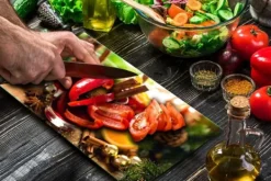 Mat- & Dryckesschabloner-SKÄRBRÄDA I GLAS 52x30 DRYCK