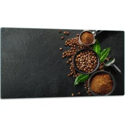 Kavlar-SKÄRBRÄDA I GLASPLATTA 52x30 KAFFE