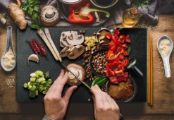 Kavlar-SKÄRBRÄDA I GLASPLATTA 52x30 KAFFE