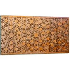 SKÄRBRÄDA I GLASPLATTA 52x30 MÖNSTER