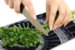 Torkugnar-SKÄRBRÄDA I GLASPLATTA 52x30 SVART