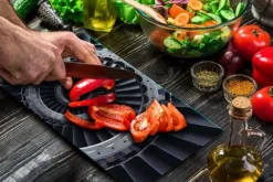 Torkugnar-SKÄRBRÄDA I GLASPLATTA 52x30 SVART