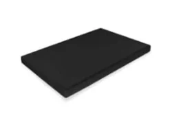 Skärbräda med fötter 50x30x2 cm Polyeten svart