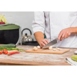 Skärbrädeset i bambu, 3 delar, lätt att rengöra