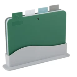 Skärbrädor med ställ – 5-pack