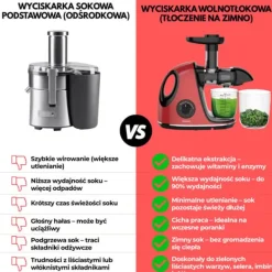 Juicepressar-Slow juicer 150W för frukt och grönsaker KALLPRESS KLAUSBERG KB-7865