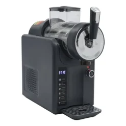 Slushmaskin - Digital isdrycksmaskin - Flera lägen - Självrengöring - EU-kontakt - För hemmet - Grå