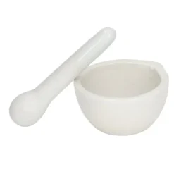Mortlar & Mortelstötar-Små keramiska slipskålar - 10 set 60 ml mortel och mortelstöt för laboratorietillbehör