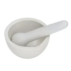 Mortlar & Mortelstötar-Små keramiska slipskålar - 10 set 60 ml mortel och mortelstöt för laboratorietillbehör