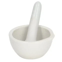 Mortlar & Mortelstötar-Små keramiska slipskålar - 10 set 60 ml mortel och mortelstöt för laboratorietillbehör