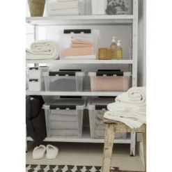 Orthex SmartStore Classic 15 -förvaringslåda med lock, 10 st förpackning