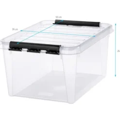 Orthex Förvaringslådor För Hemmet-SmartStore Classic 31 -förvaringslåda med lock, 6 st förpackning