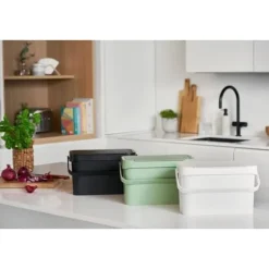 Orthex SmartStore Collect 5 l biologiskt avfallskärl, svart