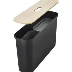 Orthex Soptunnor & Papperskorgar-SmartStore Collect Slim 46 L sorteringsset, svart