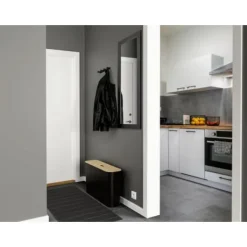 Orthex Soptunnor & Papperskorgar-SmartStore Collect Slim 46 L sorteringsset, svart