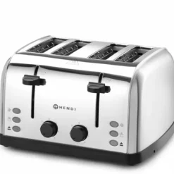 Brödrostar & Brödgrillar-Smörgåsbröd för 4 toasts, 3 funktioner, 7 värmenivåer, 1500 W