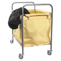 Smutstvättvagn, rostfritt stål, 250L