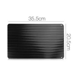 Snabbupptinningsbricka Tina Mat Kött Snabbfrukt Köksupptiningsverktyg 35,5*20,5*0,2cm