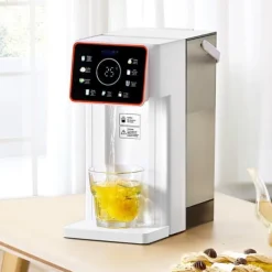 Snabbvarmvattendispenser för Bänkskiva, 6 Temperaturinställningar, 8 Volyminställningar, 3 Liters Tank