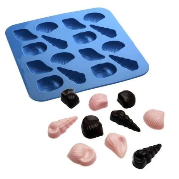 Kakformar-Snäckskal Snäckor Shell Praliner Silikonform Chokladform Pralinform Form