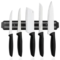 Köksorganiserare-Snygg design magnetisk knivremsa för väggfäste - 38cm