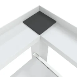 Tvättmaskiner-Sockel för tvättmaskin med utdragbar hylla vit - Förhöjningssockel - Förhöjningssocklar - Home & Living