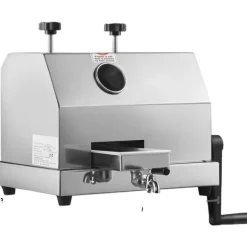 Sockerrörsjuicer, hög kapacitet med rostfria rullar, manuell vev,16.5tum