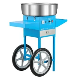 Maskiner För Spunnet Socker-Sockervaddsmaskin, 52 cm rostfri stålkål, 81,9x52x85,5 cm, blå