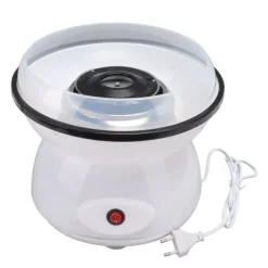 Sockervaddsmaskin för barn - Bärbar minitrådsmaskin, automatisk snabbuppvärmning, lågt ljud - EU-kontakt 230V