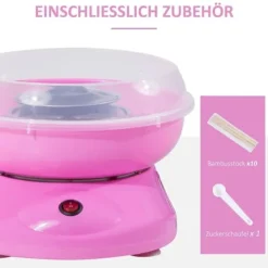 Maskiner För Spunnet Socker-Sockervaddsmaskin, rosa, enkel & snabb för fest