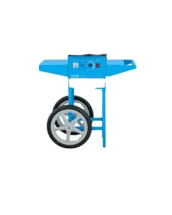 Sockervaddsmaskin, 1000W Effekt, Justerbar Temperaturkontroll,Blå