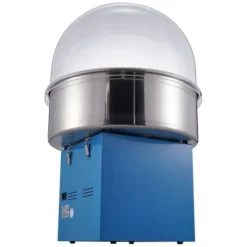 Maskiner För Spunnet Socker-Sockervaddsmaskin, 1000W, 51.8x51.8x48.5 cm, Blå, Rostfritt stål