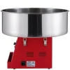 Maskiner För Spunnet Socker-Sockervaddsmaskin, 51,8x51,8x41,5 cm, Röd, Rostfritt stål