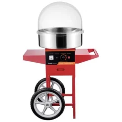 Maskiner För Spunnet Socker-Sockervaddsmaskin, 518x820x1000 mm, Röd, Rostfritt stål