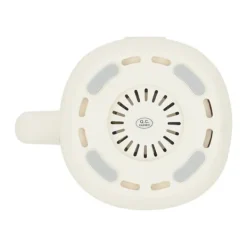 Sojamjölksberedare & Mixer - Bordsmodell - 1 l - 304 rostfritt stål - 10 blad - 30000 varv/min - 600 W värme - 220 V EU-kontakt - Elfenbensvit