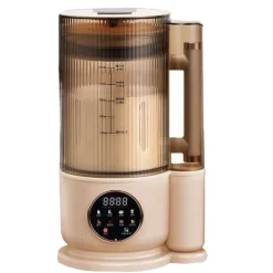 Sojamjölkmaskiner-Sojamjölkstillverkare, Automatisk Mixer, Mångsidig Kökstillbehör,Kaki, 220V