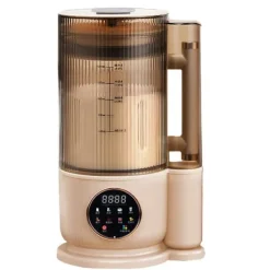Sojamjölkmaskiner-Sojamjölkstillverkare, Automatisk Mixer, Mångsidig Kökstillbehör,Kaki, 220V