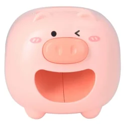 Solrosfrön Automatisk Skalare Skalöppnare Grisform Elektrisk Melonfröskalare för Gåvor Söt