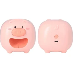 Solrosfrön Automatisk Skalare Skalöppnare Grisform Elektrisk Melonfröskalare för Gåvor Söt