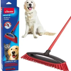 Vileda Rengöringsutrustning-Sopborste för päls och hår Always Clean, , Pet Pro, kvast